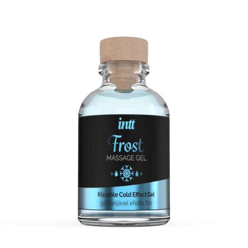 INTT Gel de Massage Menthe Frost 30 ml - Gel Aromatisé Effet Chaud & Froid