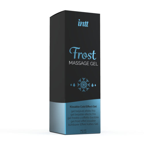 INTT Gel de Massage Menthe Frost 30 ml - Gel Aromatisé Effet Chaud & Froid